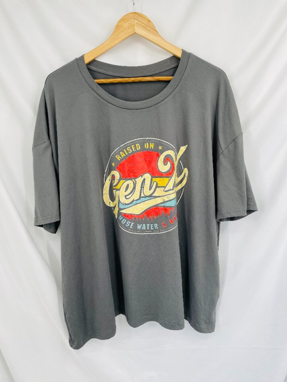 SHEIN Gen X Raised On Hose Water & NEGLECT Graphic T-Shirt